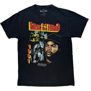 Retro 1991 Ice Cube Boyz N The Hood T-Shirt Men’s Medium Black Rap Movie Hip Hop